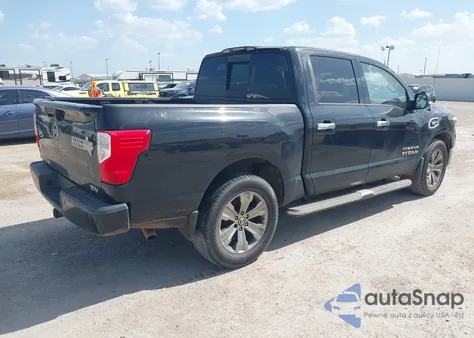 2017 Nissan Titan Sv from USA, damaged, VIN 1N6AA1E60HN564246